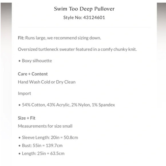 Free People Swim Too Deep sweater
NWT - Picture 6 of 6